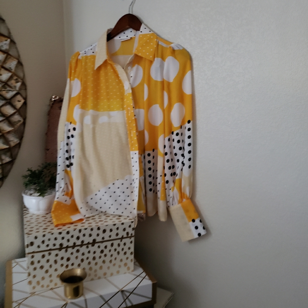 NY & Co printed blouse